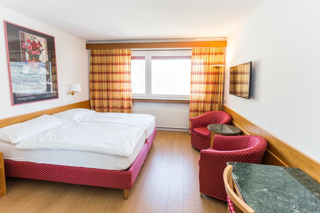 Hotel Du Rhone Sion Rum bild